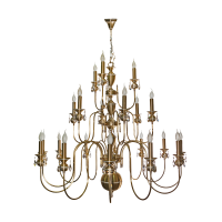 Large chandeliers НСБ 003-21х60-211 КР Art. 003,21,1-КР 