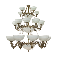 Large chandeliers НСБ 012-(25+12)х60-371 Art. 012,(25+12),1 