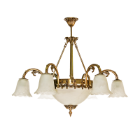 Chandeliers НСБ 015-(6+3)х60-091 Art. 015,(6+3),1 