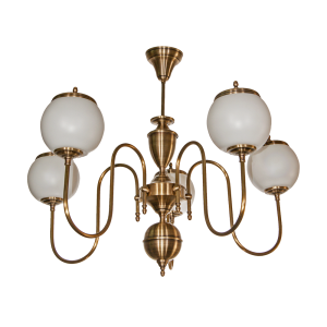 Chandeliers НСБ 003-5х60-051 КУЛЯ Art. 003,5,1-КУЛЯ 