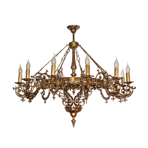 Large chandeliers НСБ 013-12х60-121 Art. 013,12,1 