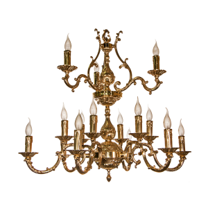 Large chandeliers НСБ 016-15х60-151 Art. 016,15,1 